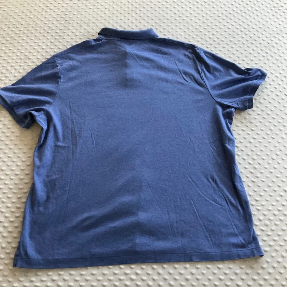 Polo Ralph Lauren Polo Shirt Mens XXL Blue Short Sleeve Classic Fit Cotton